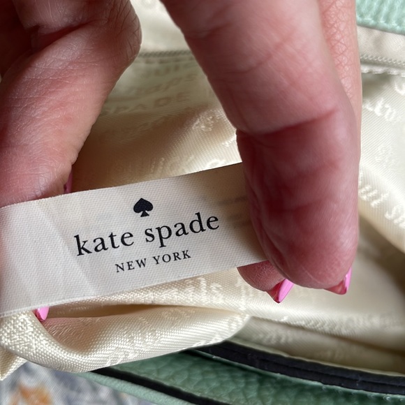 kate spade clutch/shoulder bag, mint green - Picture 8 of 15